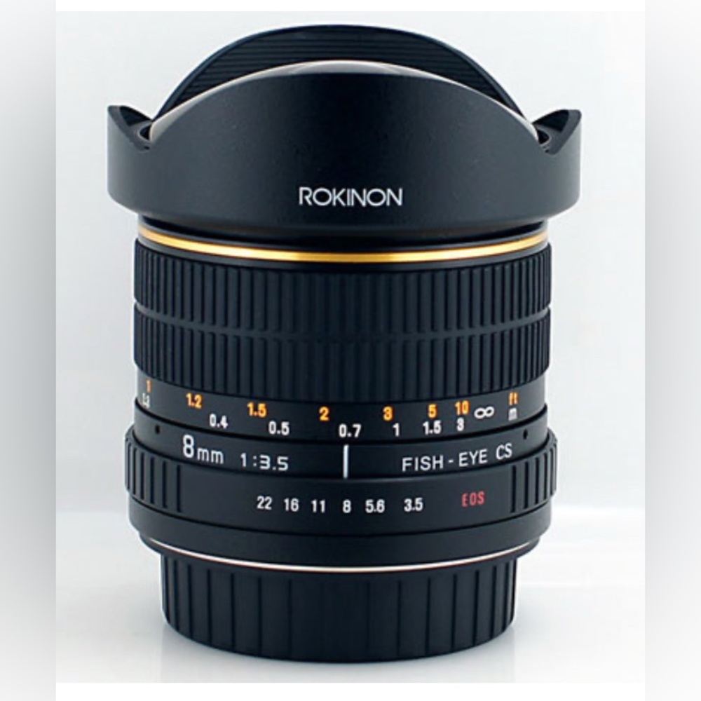 Rokinon 8mm f/3.5 Aspherical Fisheye Lens for Nikon F